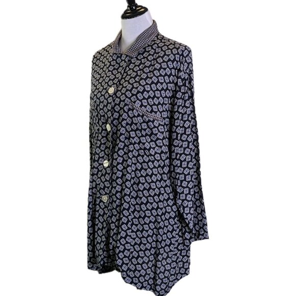 Vintage 80s 90s Banana Republic Oversized Rayon Shirt - Picture 3 of 15